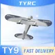 Ty9 2 4g rc Licht segel flugzeug Hand werfen Spannweite Fernbedienung Flugzeug Modell Elektro Aldult