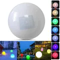 Lampe solaire à LED multicolore pour piscine extérieure boule flottante lampe sous-marine pour