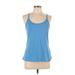 The North Face Active Tank Top: Blue Activewear - Women's Size Large