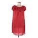 Velvet by Graham & Spencer Casual Dress - Popover: Red Dresses - Women's Size Medium