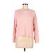 Splendid Sweatshirt: Pink Tops - Women's Size Medium