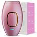 Mieauty IPL Laser Hair Removal for Women and Men IPL Hair Removal with Cooling System 5 Energy Levels Permanent Hair Removal Device on Facial Legs Arms Bikini Line Pink