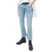 Peyton Mid Rise Ankle Bootcut Jeans