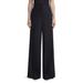 Thames High Waist Wide Leg Stretch Wool Pants