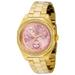 Renewed Invicta Angel 0.6 Carat Diamond Unisex Watch - 38mm Gold (AIC-38563)