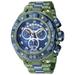 Renewed Invicta Reserve Ripsaw Swiss Ronda 8040.N Caliber Men's Watch - 52.7mm Mint Dark Blue Gold (AIC-38817)