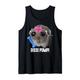 BISSI PUMPI X Sad Hamster Meme - Fitness Gym Sport Training Tank Top