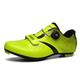 men's road cycling shoes compatible spd/spd-sl double ratchet mtb cleat exercise biking breathable stable comfortable cycling shoes for men bright white