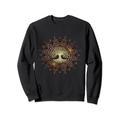 Baum des Lebens Baum des Lebens Mystische Yoga Meditation Sweatshirt