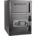 2.6 Cub Security Business Safe and Lock Box with Digital Keypad Drop Slot Safes with Front Load Drop Box for Money and Mail Business