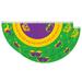 Clearance! Beppter Flags_ Banners & Accessories 2 Banner 2Pc Mardi Gras Bunting Decorations Polyester Flag Bunting Happy Carnival Decoration For Home Indoor Outdoor Festival Decoration Green