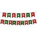 Clearance! Beppter Flags_ Banners & Accessories Flags and Buntings Christmas Decoration Cartoon Faceless Paper Pull Flags and Bunting Christmas Christmas Scene Atmosphere Layout
