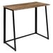 YgIRTID Walker Small Rustic Natural Home Office Folding Computer Desk - 36