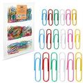Mr. Pen- Colored Paper Clips 450 Pack Paper Clips Assorted Sizes Paper Clips Clip Paperclips Paper Clip Paper Clips Assorted Colors Large Paper Clips Clips for Paperwork Small Paper Clips