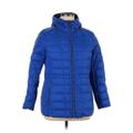 MICHAEL Michael Kors Jacket: Blue Solid Jackets & Outerwear - Women's Size X-Large
