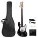 Glarry Student Right Handed 4 Strings Electric Guitar Bass w/ 20AMP Speaker 3