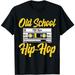 Retro Old School Hip Hop 80s 90s Mixtape Cassette Gift T-Shirt