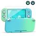 Case Cover Set Fit for Nintendo Switch Lite Protective Cover Protector Case for Nintendo Switch Lite with HD Screen Protector Shock-Absorption & Anti-Scratch NS Lite Accessories