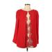 Tadashi Shoji Jacket: Red Jackets & Outerwear - Women's Size 12