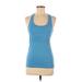 Lululemon Athletica Active Tank Top: Blue Activewear - Women's Size 6