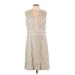 Lafayette 148 New York Cocktail Dress: Ivory Dresses - Women's Size 14