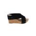 Lucky Brand Wedges: Black Shoes - Women's Size 8 1/2