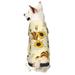 Bingfone Watercolor Bee Honey Honeycomb Bee Dog Clothes Hoodie Pet Winter Coat Puppy Sweatshirts For Small Dogs Boy Girl Suitable For All Breeds-X-Small
