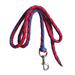 Colaxi Horse Lead Rope Horse Leash Rope Horse Leading Rope Rein for Dog Sheep Pet 2m Red and Blue