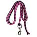 kesoto Horse Lead Rope Braided Horse Leash Rope Equestrian Lead Rope Attach to Halter or Harness Horse Leading Rope with Bolt Snap 2m Pink and Black