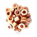 Copper Swage Stop For 3/16 Wire Rope Cable - Copper Cable Stop Sleeve For 3/16 Inch Wire Rope Swage Clip Copper Cable Crimp Sleeves Cable Stops 3/16 Copper Swage Sleeves (25)