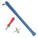 Ternel Valve Repair Tools Car Tire Repair Kit with Tire Valve Remover Tire Valve Puller 4 Way Valve 3PCS