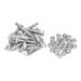 5/16 x 2 Long Carriage Bolts with Nuts Galvanized Steel (Pack of 25)