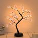 Balems LED Mini Night Lights Tree Copper Wire Wreath Lights Fairy Lights for Home Bedroom Decorated With Glowing Holiday Lighting