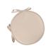 30/38cm Bistro Round Chair Seat Cushion Pad Cushions Solid Round Tie-on Kitchen Dining Removable Cover