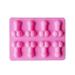 1pc/3pcs Silicone Molds Mini Chocolate Baking Molds Novelty Ice Cube Molds Ice Soap Silicone Molds For Chocolate Candy Jelly Cookies Ice Cubes Suitable For Farewell Party Bachelor Party Gnome