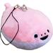 New Sacabambaspis Plush Toy 4in Cute Cartoon Sacabambaspis Plush Doll Funny Little Toys That Can be Pressed to Make Sounds Great Gift for Fans and Kids(Pink)