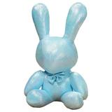Jhomerit Dolls & Accessories Glow Rabbit Doll Plush Toy Doll Doll Girl Birthday Gift Bedroom Decoration Fluorescent Rabbit Girl Doll (Blue)