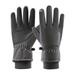 Gloves for Women Latex Medium Men and Women Ski Gloves Winter Screen Windproof Plus Fleece Thick Sports Cycling Warm Windproof Gloves