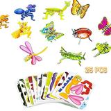 Specollect 3D Cartoon Puzzle - 2024 New 3D Puzzles for Kids Toys 3D Puzzle for Kids Toys 3D Jigsaw Puzzles Cartoon Educational Toys for Boys & Girls