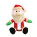 Christmas LED Santa Claus Toy Singing Dancing recording Electric Toy Xmas Musical Gift Decor