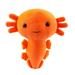 Axolotl Plush Stuffed Salamander Axolotl Stuffed Animal Axolotl Plushie Axolotl Plush Toy Soft Axolotl Stuffed Animal Plushie(orange)