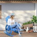 Resenkos Recliner Chair rocking Chair reading Chair lounge Chair balcony Furniture outdoor Patio Furniture lawn Chairs Blue