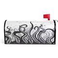 SKYSONIC Octopus Tentacles Curl Magnetic Mailbox Cover Letter Post Box Cover Standard Size 21 x 18 Inch Mailbox Cover for Home Garden Yard Patio Outdoor Decor