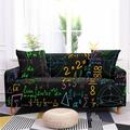 Math Equation Mathematics Formula Sofa Cover Stretch Kids Boys Girls Eduional Sofa Slipcover Couches Loveseat Couch for Gift