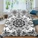 Newly Fashion Bedspreads Mandala Duvet Cover Pillowcase Adult Home Bedclothes Bedding Set Full (80 x90 )