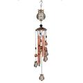 FLYUIO Owl Wind Chimes For Outside Owl Gifts For Women Mom Grandma Friend 35IN Windchimes Outdoors Owls Garden Patio Porch Decor