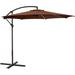 Home Furniture Patio Umbrella W Stand 2 PCS 10Ft Patio Cantilever Hanging Shade Kit