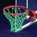 Light Up Basketball Net Heavy Duty Basketball Net Replacement Outdoor Shooting Trainning Glowing Light Luminous Basketball Net