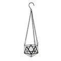 Modern Hanging Glass Terrarium Geometric Polyhedron Shape Plant Holder Container Wall Planter Flower Pot Windowsill Decoration