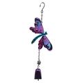 HTHJSCO Wind Chimes Dragonflies Wind Chime Garden Metal Wind Bell Tube Hanging Ornament for Indoor Decoration Outdoor Suitable